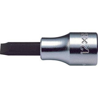 Ko-Ken 4005.60-12 Bit Socket Slotted 2.0x12 60 MM 1/2 Sq. Drive