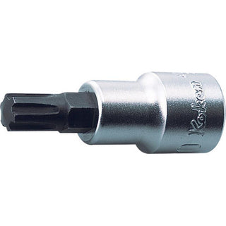 Koken 4027.60-M7 1/2 Inch Sq. Dr. Bit Socket Ribe-CV M7 Length 60 mm