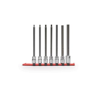 Wright Tool 406 1/2-Inch Drive 7 Piece Hex Bit Socket Set - Long Length