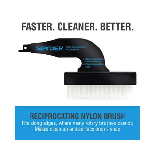 Spyder 400004 Nylon Brush Reciprocating Attachment