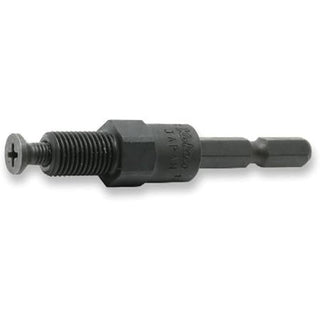 Ko-Ken 184.64-3/8X24UNF 1/4 Hex Dr. Drill Chuck Adaptor 3/8 x 24UNF Length 64mm