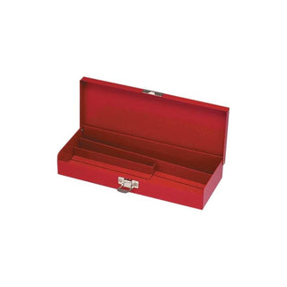 Wright Tool W409 Tool Box Red, Metal w/Chrome Catch Type 2