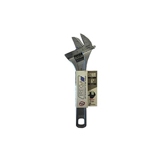 Irega 92WR6 6 Inch Adjustable Wrench Reversible Jaw Xtra Capacity