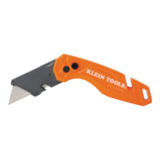 Klein Tools 44303 Folding Utility Knife With Blade Storage