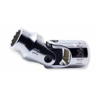 Ko-Ken 4445M-19 1/2 Sq. Dr. Universal Socket 19mm 12 point Length 71mm