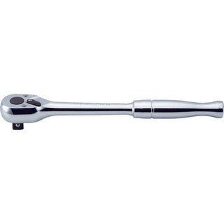 Ko-ken 4750PB 1/2"Sq. Dr. Ratchet Handle 30 Teeth L.250 mm Push Button Polished Handle