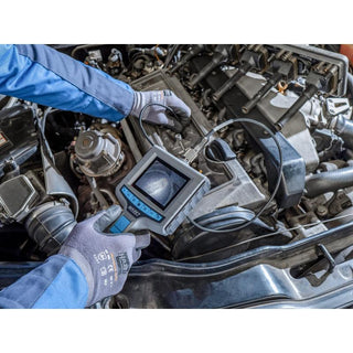 Hazet 4812-11/5FS HD Borescope Set with Front and Side Camera, 4.9 mm