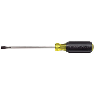 Klein Tools 605-8 1/4'' Cabinet Tip 8'' Shank Heavy Duty Screwdriver