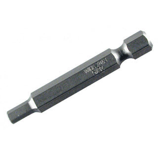 Wiha Tools 74311 Hex Inch Power Bit, 3/32" x 50 mm, 10 Pk.