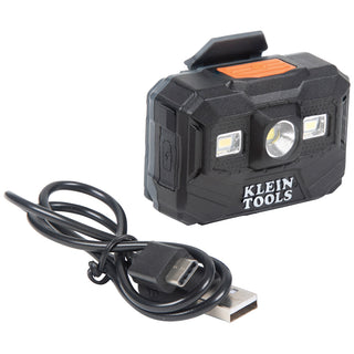 Klein Tools 56062 Rechargeable Headlamp and Worklight, 300 Lumens All-Day Runtime