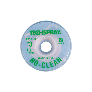 Techspray 1816-5F Desoldering Braid Copper