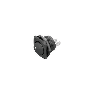 NTE Electronics 54-510 SPST On-Off Round Hole Rocker 16A