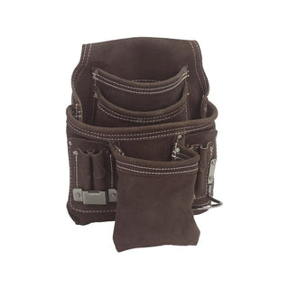 Bucket Boss 54063 10 Pocket Suede Leather Pouch, Pouches