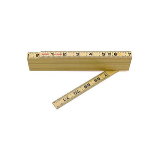 US Tape 55140 Rhino Fiberglass Folding Ruler 5/8" x 6' Carpenters Outside Reading; 16ths Front And Back