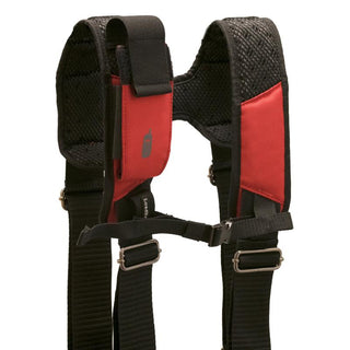 Bucket Boss 55185-RD Red Framer's Tool Belt with Suspenders.