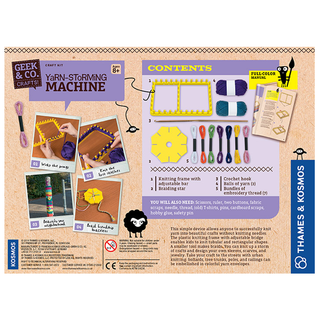 Thames and Kosmos 553006 Craft Yarn-Storming Machine