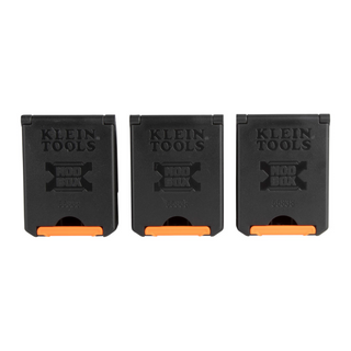 Klein Tools 55838MB MODbox Tool Belt Pouch Clips, 3-Pack