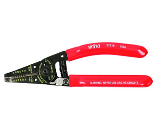 Wiha Tools 57818 Wire Strippers & Cutters 7.25"