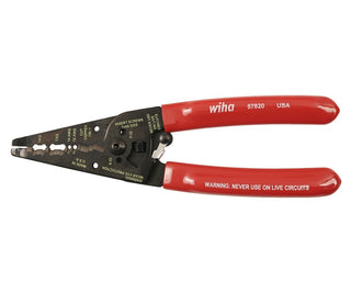 Wiha Tools 57820 Wire Strippers Dual NM-B Cable 7.75"