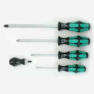 Wera 05346300001 Kraftform Plus Phillips Screwdriver Set, 5 Piece