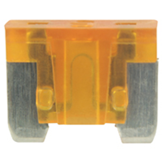 NTE Electronics 74-LPM-5A-B FUSE AUTOMOTIVE 5A LOW PROFILE MINI, TAN 5/PKG