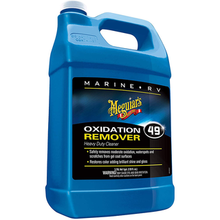 Meguiar's M4901 Marine/RV Heavy Duty Oxidation Remover, 1 Gallon, Liquid