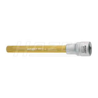 Hazet 990SLG-12 M12 XZN 1/2 Square Extra-Long Screwdriver Socket