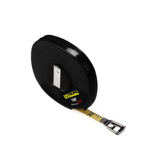 US Tape 58625 Contractor ABS Closed Reel 3/8" x 100'; 8ths; black case