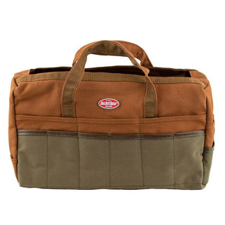Bucket Boss 60001 Rigger's Bag Duckwear, Brown, Green 30 Pockets