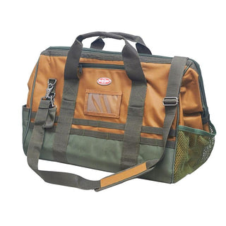 Bucket Boss 60020 Gatemouth 16 Tool Bag, Brown 37 Pockets