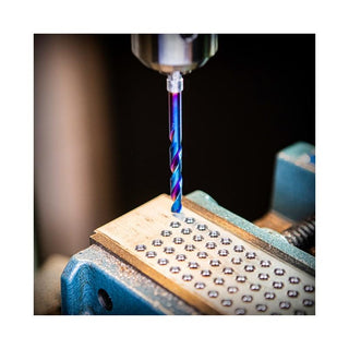 Spyder 19010 Stinger Mach-Blue 7/32-in 3-7/8-in High-speed Steel Twist Drill Bit