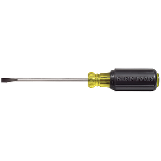 Klein Tools 601-4 3/16" Cabinet Tip Screwdriver 4" Shank