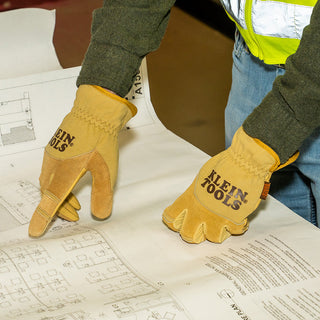 Klein Tools Leather All Purpose Gloves