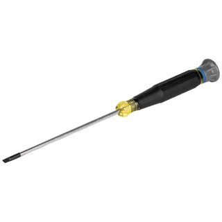 Klein Tools 6254 Precision Screwdriver, 1/8" Slotted, 4" Shank