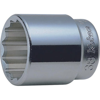 Ko-ken 6405M-23 Hex 3/4"Sq. Drive 12 Point Socket 23 mm L.50 mm