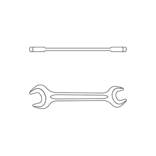 Gedore 6588040 Double open ended spanner 32x36 mm