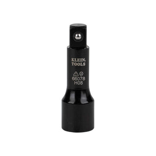 Klein Tools 66078 Flip Impact Socket Adapter, Large, 1/2 to 1/2-Inch