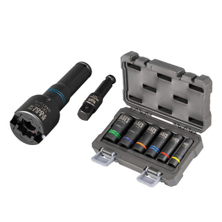 Klein Tools 660KIT2 6-in-1 Impact Socket Set