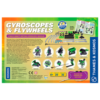 Thames and Kosmos 665106 Gyroscopes & Flywheels Science Kit