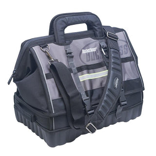 Bucket Boss 68118-HV 18" HV Pro Drop-Bottom Tool Bag 19 Pockets