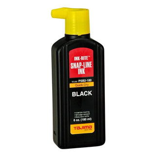 Tajima  PSB2-180 Quick-Dry Ink, black, with easy-fill nozzle, 180 ml / 6 oz.