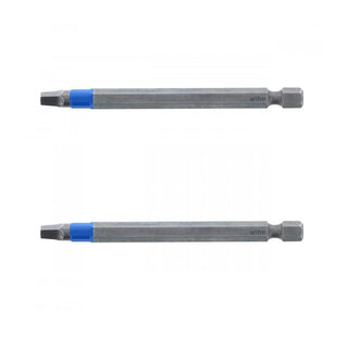 Wiha Tools 70325 TerminatorBlue Impact Bit Square #2 - 3.5 Inch - 2 Pack