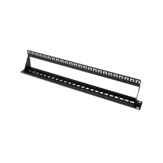 Platinum Tools 641-24U Unloaded Patch Panel, 24 Port, Unshielded