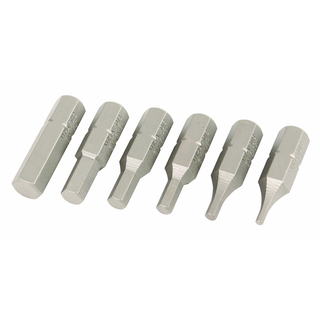 Wiha Tools 71396 Hex SAE Insert Bit Set, 6 Piece