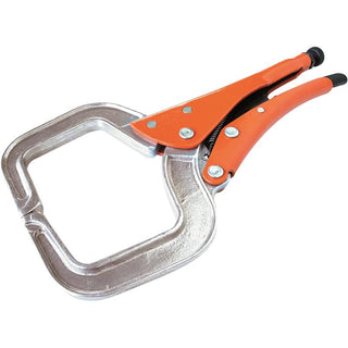 Grip-On 14414 14 Inch C-Clamp W/Alum Jaws-Orange
