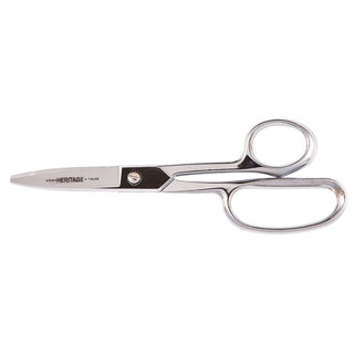 Heritage Cutlery 718LRB 8 5/8'' Heavy Duty Shear w/ Large Ring / Blunt Tips