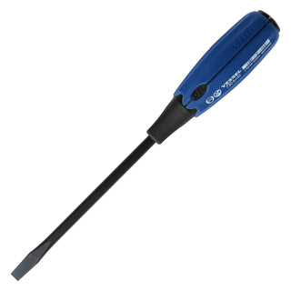 Vessel Tools 730S8150 Super Cushion Tang-Thru Screwdriver No.730, Slotted 8 x 150