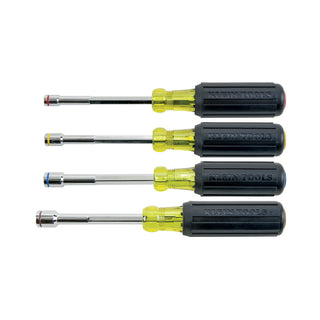 Klein Tools 635-4 Heavy-Duty Nut Driver Set, 4 Piece