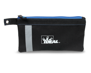 Ideal 37-051 Pro Series Flat Zipper Pouch, 10 in.