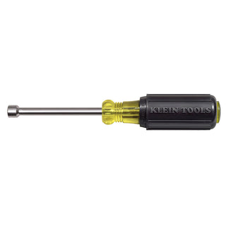 Klein Tools 630-1/4M 1/4" x 6.7" Magnetic Tip Nut Driver with 3" Hollow Shank